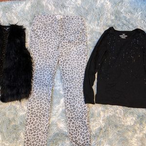 Bundle of fashionable girls size 14 clothes.